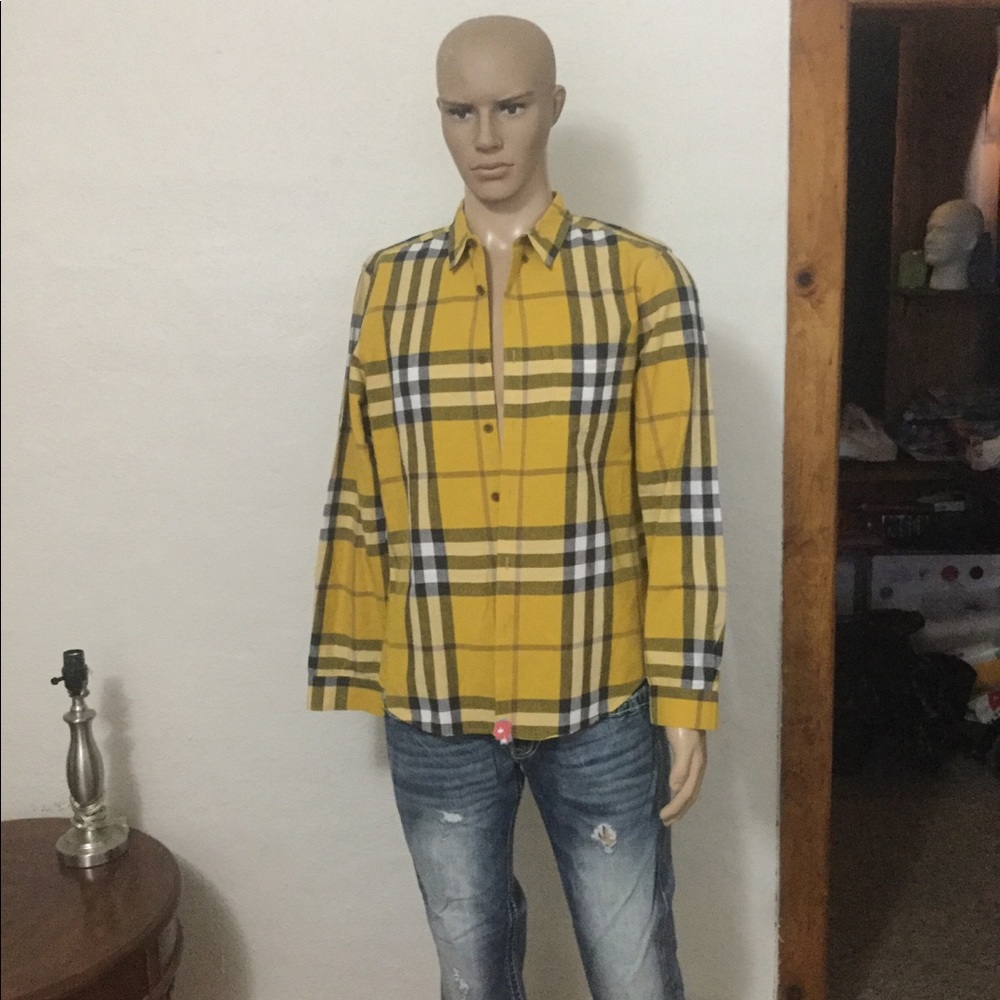 Authentic Burberry button up shirt